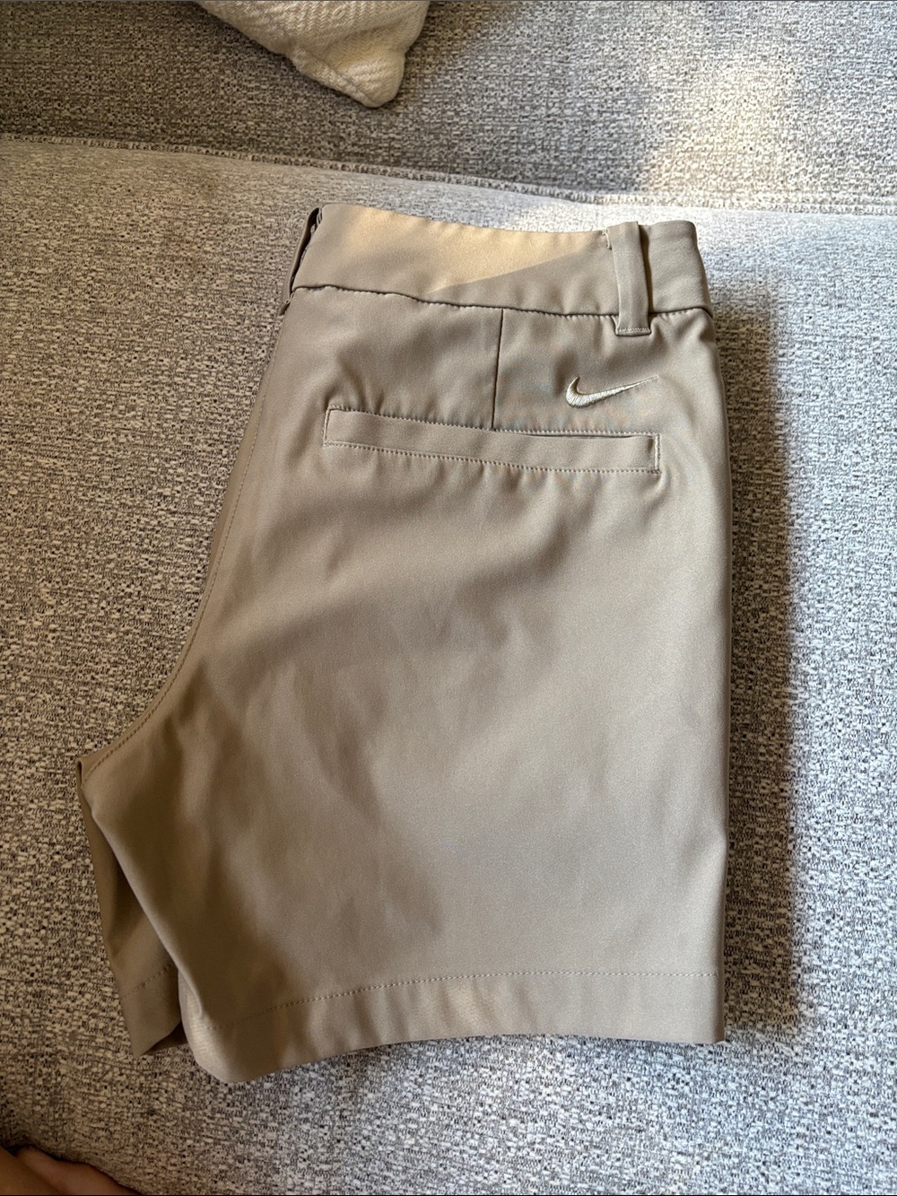 Womens tan nike golf dri fit